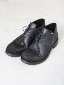 【受注生産】Portaille-ポルタユ-　コードバンM25短靴Ⅱ / ブラック