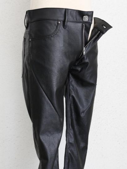 青激-SEIGEKI- "BLT" eco bio washed leather pants